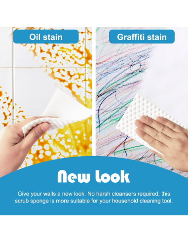 Hojas de Borrador Mágico Zomum 52 PCS Melamina Multiusos