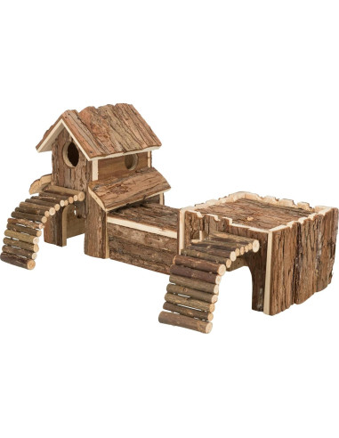 Casa de Bloques Trixie Frieda XL para Hámsters 47x22x15 cm