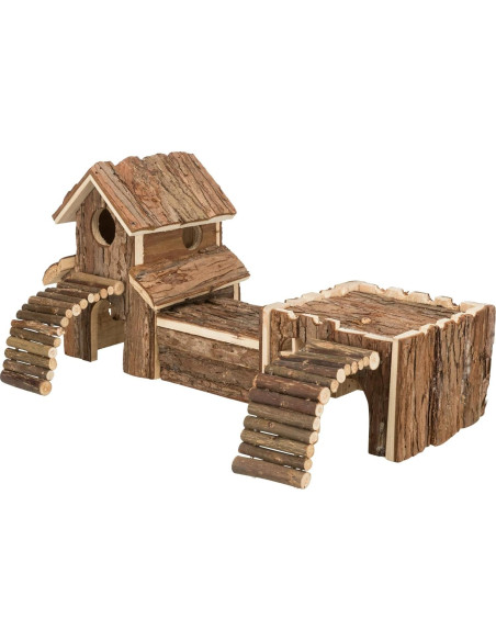 Casa de Bloques Trixie Frieda XL para Hámsters 47x22x15 cm