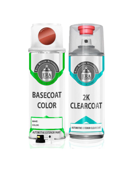 Pintura Automotriz Spray ERA D2T Rojo Pimiento 12 oz 2K