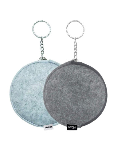 Bolsa de Almacenamiento de Pastillas INVODA 2PCS Fieltro Suave