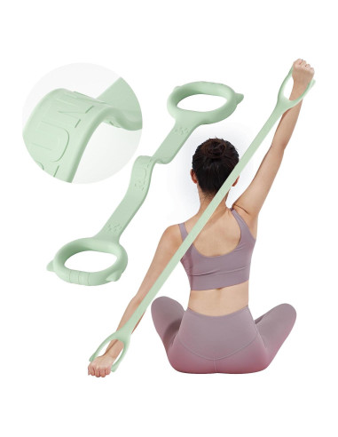 Banda de Resistencia Figura 8 RUNWE 20LB Verde - Ejercicio y Estiramiento