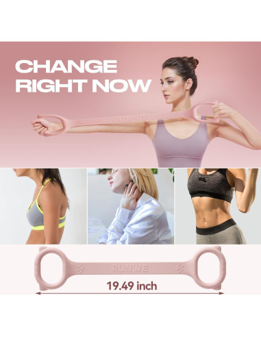 Banda de Resistencia Figura 8 RUNWE 20LB Verde - Ejercicio y Estiramiento