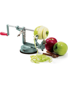Pelador de Manzanas Norpro 866 con Base de Vacío - Multifuncional 2