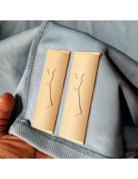 Pesas para Vestidos Dress Downs Beige Reutilizables 4 Piezas