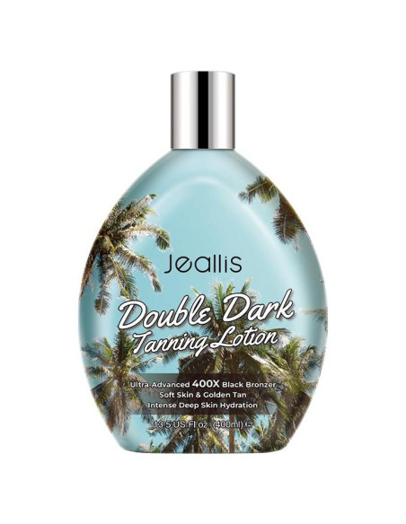 Loción bronceadora oscura Jeallis 382.7g para cama bronceado