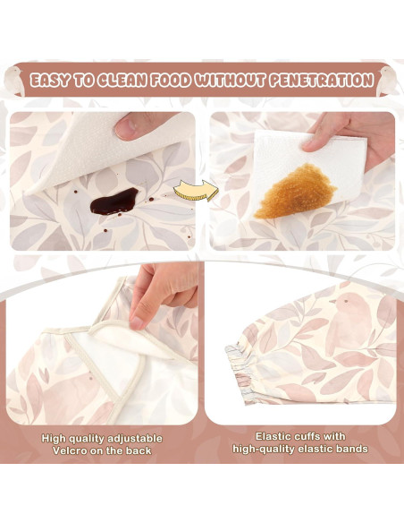 Babero Impermeable Little Dimsum para Bebés con Mangas Largas