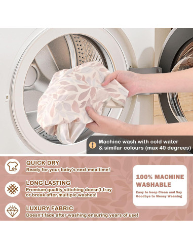 Babero Impermeable Little Dimsum para Bebés con Mangas Largas