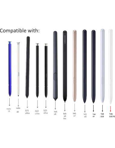 5 Puntas Suaves SLQ Reemplazo para Stylus S Pen Galaxy Tab S10