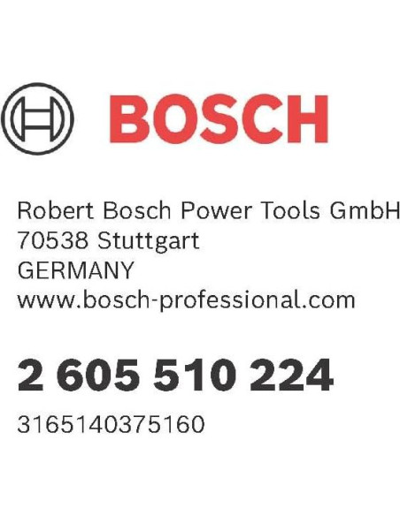 Protector de polvo Bosch 2605510224 para lijado GWS 8-14