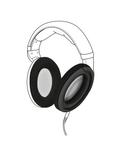 Almohadillas de Reemplazo Dekoni para Sennheiser HD598 - 1 Par
