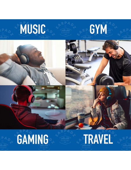 Almohadillas de Reemplazo Dekoni para Sennheiser HD598 - 1 Par