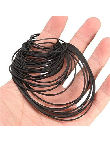Cinturones de goma para grabadoras de casete TEANTECH 50PCS
