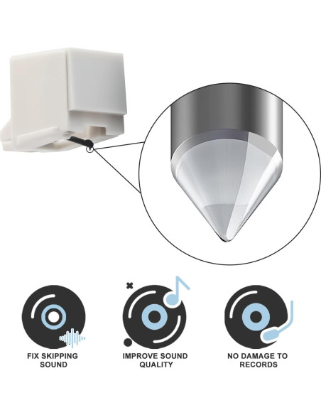 Aguja de Reemplazo JUKFITA para Tocadiscos ATN3600L