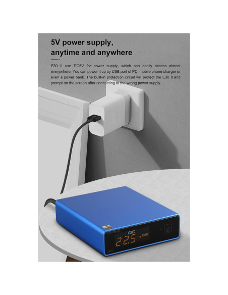 DAC TOPPING E30 II - Chips AK4493S, 24bit/192kHz, Plata