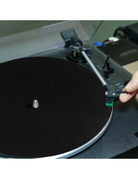 2 Almohadillas para Tocadiscos Fieltro Antideslizante 30x30cm