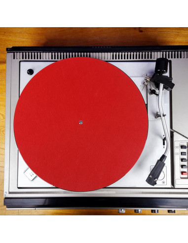 2 Almohadillas para Tocadiscos Fieltro Antideslizante 30x30cm