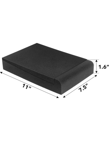 Almohadillas de Aislamiento Acústico JBER 2 Paquetes 30x30cm