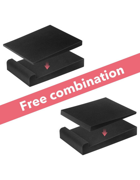 Almohadillas de Aislamiento Acústico JBER 2 Paquetes 30x30cm