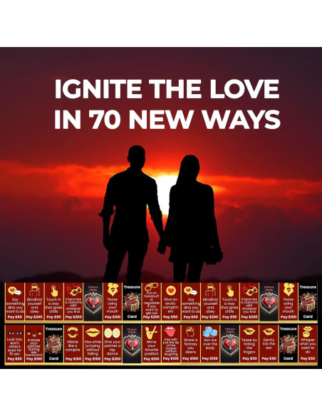 Adultopoly - Juego de Mesa para Parejas con Esposas - Momentum