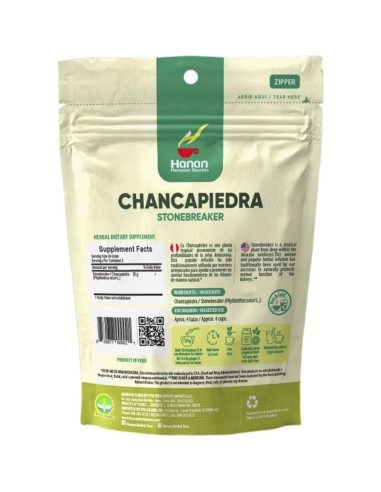 Té Herbal Chancapiedra 100% Natural - 3 Paquetes de 40g