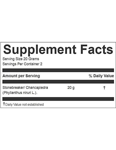 Té Herbal Chancapiedra 100% Natural - 3 Paquetes de 40g