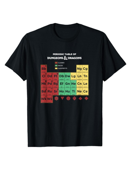 Camiseta Oficial Dungeons & Dragons 50 Aniversario - Hombres