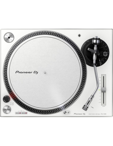Tornamesa de Tracción Directa Pioneer DJ PLX-500 Blanca
