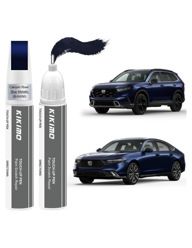 KIKIMO Pintura de Retoque para Honda Canyon River Blue B-640M