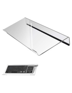 Soporte Ergonómico para Teclado Eitonbu Acrílico Transparente
