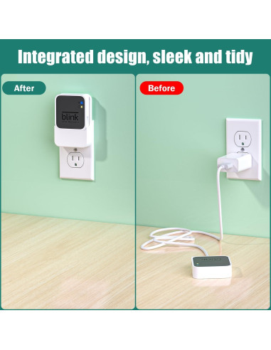 Soporte de Pared y Cargador Aaeytby para Blink Sync Module 2