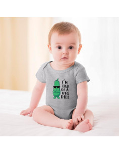 Bodysuit Divertido para Bebés Soy un Gran Pepinillo 0-3 Meses 2