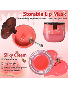 Bálsamo Labial de Miel Qawnfy - 4 Sabores Hidratantes 2