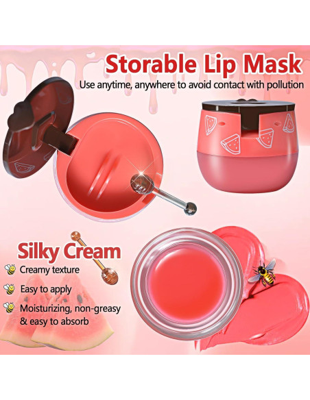 Bálsamo Labial de Miel Qawnfy - 4 Sabores Hidratantes