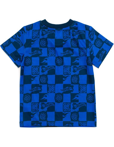 Camisetas Deportivas Hot Wheels 2 Pack Niños 2T Rojo Azul