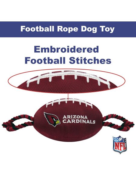 Juguete para Perros NFL Arizona Cardinals de Pets First 43cm
