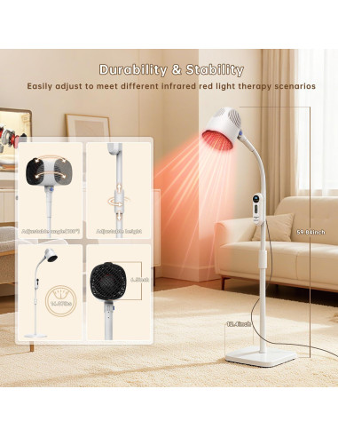 Lámpara de Calor Infrarroja 3-en-1 FOSHAN 150W para Terapia