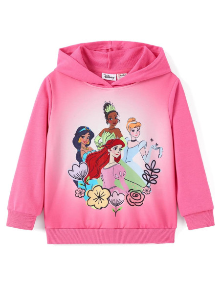 Sudadera con Capucha Disney Princesas Rosa 4-5T Niñas