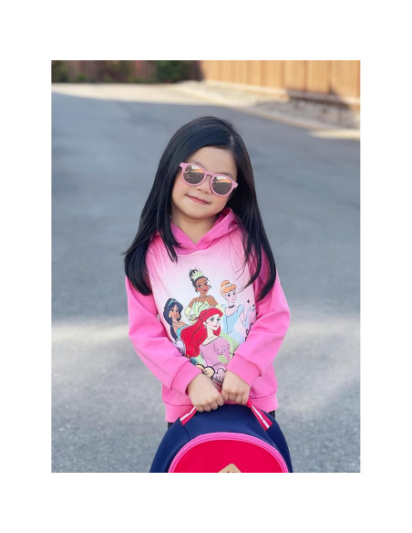 Sudadera con Capucha Disney Princesas Rosa 4-5T Niñas