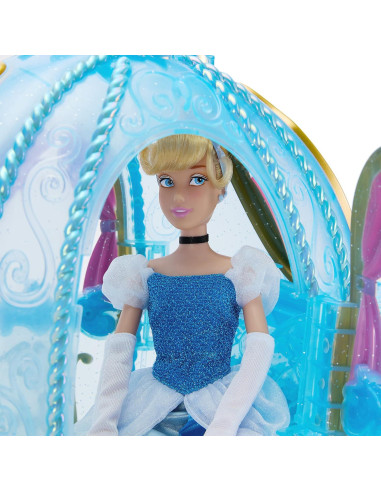 Juego de Muñeca Cenicienta Disney Deluxe con Caballo y Carroza