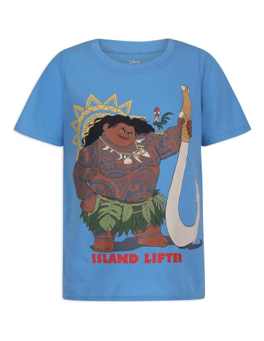 Paquete de 3 Camisetas Disney Moana Maui para Niños 2T-5T