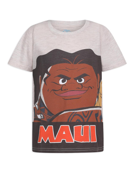 Paquete de 3 Camisetas Disney Moana Maui para Niños 2T-5T