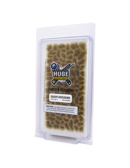Mechones de Hierba Estática Huge Minis - 100 Piezas Autoadhesivas