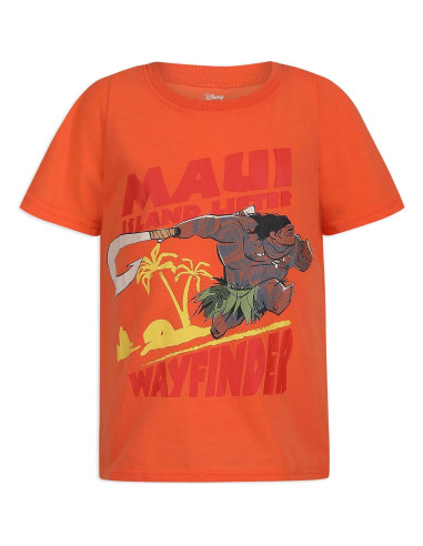 Paquete de 3 Camisetas Disney Moana Maui para Niños 2T-5T