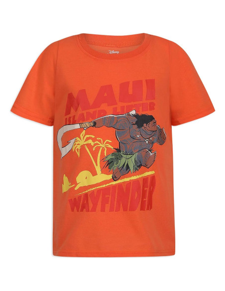 Paquete de 3 Camisetas Disney Moana Maui para Niños 2T-5T