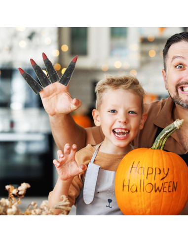 Cubre Uñas de Halloween POPETPOP 30 Pcs Coloridos