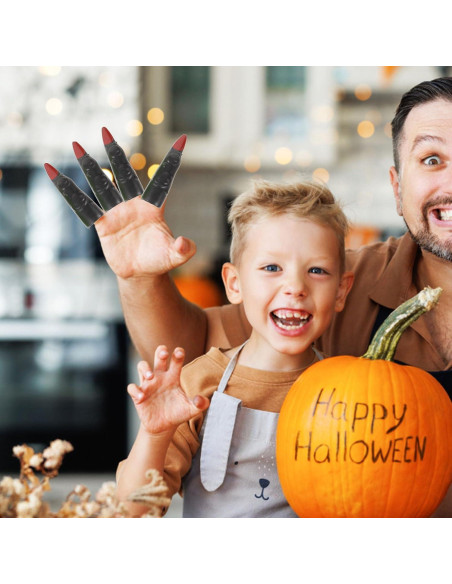 Cubre Uñas de Halloween POPETPOP 30 Pcs Coloridos