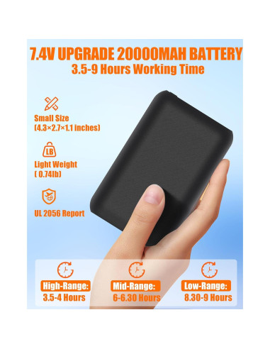 Pantalones Calentados Softshell Impermeables para Hombre RTAX-021P