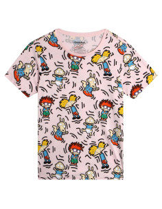 Camiseta Gráfica Unisex Nickelodeon Rugrats Cuello Redondo S-XL