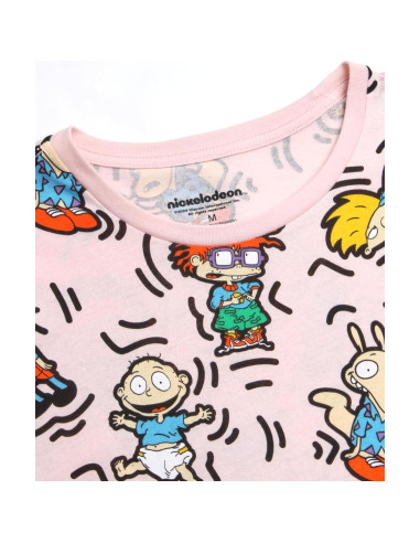 Camiseta Gráfica Unisex Nickelodeon Rugrats Cuello Redondo S-XL